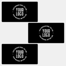 Aanpasbare tekst & uw geüploade logo of afbeelding