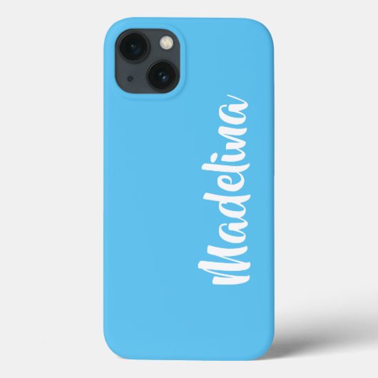Aanpasbare telefoonhoes met één kleur voegt jouw n Case-Mate iPhone case (Achterkant)