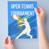 Aanpasbare Tennis Flyer (Hand)