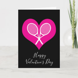 Aanpasbare Tennis 💘 Valentijnkaart Kaart