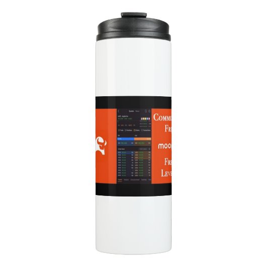 Aanpasbare thermische tumbler thermosbeker (Voorkant)