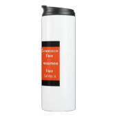 Aanpasbare thermische tumbler thermosbeker (Geroteerd rechts)