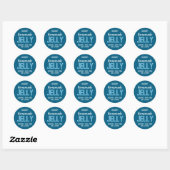 Aanpasbare Thuisgemaakte Label HM001_43rdv2 (Vel)