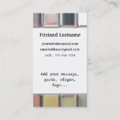 Aanpasbare TinkerTile-sjabloon visitekaartjes (Achterkant)