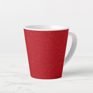 Aanpasbare Tomaat Rood Spikkel Latte Mok