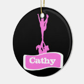 Aanpasbare torenstunt-ornament keramisch ornament (Links)