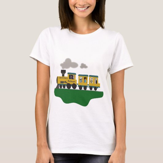 Aanpasbare Trein T-shirt (Voorkant)