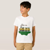 Aanpasbare Trein T-shirt (Voorkant volledig)