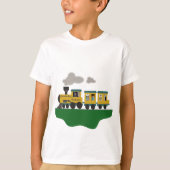 Aanpasbare Trein T-shirt (Voorkant)