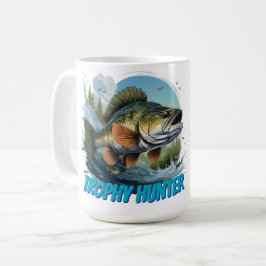 Aanpasbare Trophy Bass Hunter Koffiemok