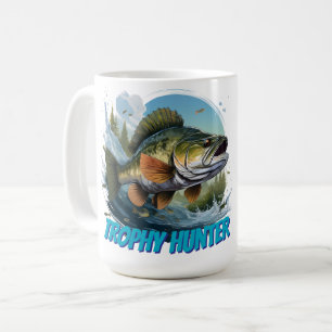 Aanpasbare Trophy Bass Hunter Koffiemok