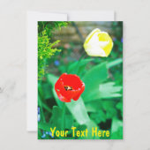 Aanpasbare tulpenkaart (Voorkant)