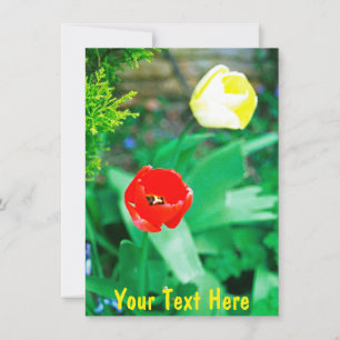 Aanpasbare tulpenkaart