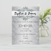 Aanpasbare uitnodiging (Staand voorkant)