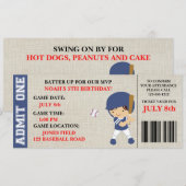 Aanpasbare uitnodiging voor de verjaardag van honk (Voorkant / Achterkant)