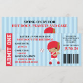 Aanpasbare uitnodiging voor de verjaardag van honk (Voorkant / Achterkant)