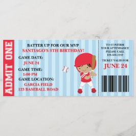 Aanpasbare uitnodiging voor de verjaardag van honk