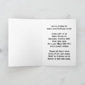 Aanpasbare uitnodigingen voor 'Birthday'-koe (Binnen)