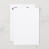 Aanpasbare uitnodigings sets voor trouwfeesten kaart (Voorkant / Achterkant)