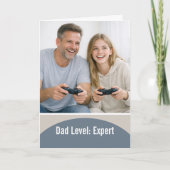 Aanpasbare Vaderdag voor Expert Gaming Vader Kaart (Voorkant)