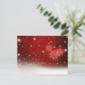 Aanpasbare vakantietemplate feestdagenkaart (Staand voorkant)