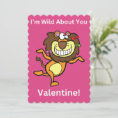 Aanpasbare Valentijnsdagkaart voor kinderen Feestdagenkaart (Staand voorkant)