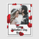 Aanpasbare Valentijnskaart met foto en tekst (Voorkant)