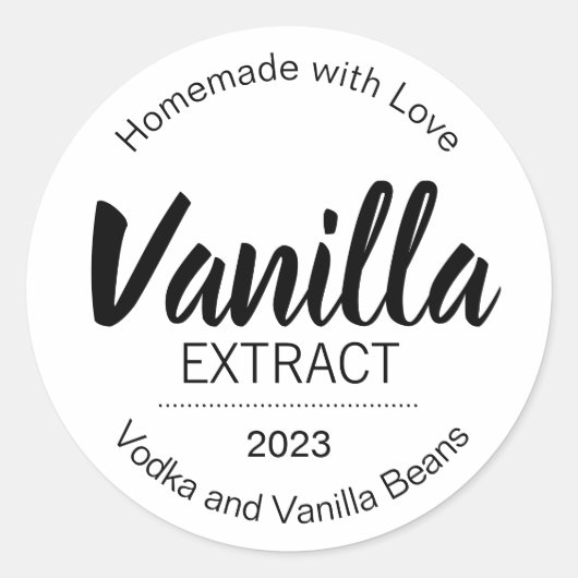 Aanpasbare Vanille-Extract Label BL_02rdbkv4 (Voorkant)