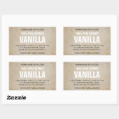 Aanpasbare Vanille-Extract Label ZVE_07 (Vel)