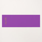 Aanpasbare, veelkleurige Wavy Lines Yogamat (Achterkant (horizontaal))
