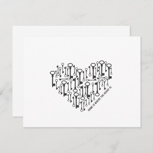 Aanpasbare Verhuis Aankondiging (Voorkant / Achterkant)