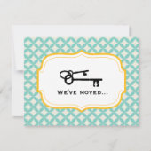 Aanpasbare Verhuis Aankondiging (Voorkant)