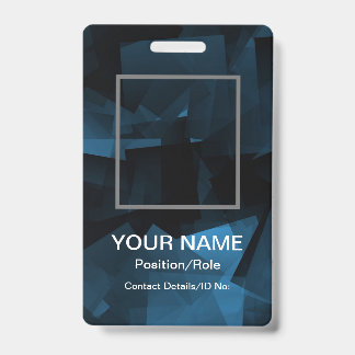 Aanpasbare verticale ID-badge Badge