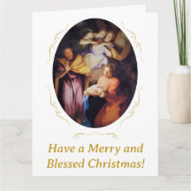 Aanpasbare Vintage Geboorte Kerstmis