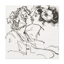 Aanpasbare Vintage Zoenende Lesbische HBTQ-Bruilof