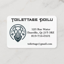 Aanpasbare visitekaartje