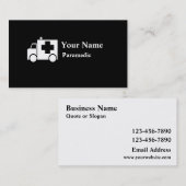 Aanpasbare visitekaartjes voor paramedische ambula (Voorkant / Achterkant)