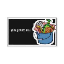 Aanpasbare visitekaartjes voor reinigingsservice