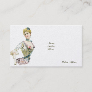 Aanpasbare Visitekaartjes voor Victoriaans Mode