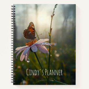 Aanpasbare Vlinder Planner/Journaal Notitieboek