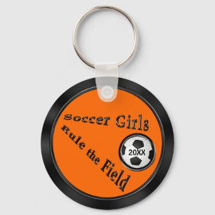Aanpasbare Voetbal Goody Bag Ideeën, JOUW KLEUREN Sleutelhanger