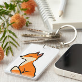 Aanpasbare Vos Sleutelhanger (Voorkant Rechts)