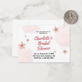 Aanpasbare Vrijgezellenfeest Kaart Notitiekaartje (Voorkant / Achterkant in situ)