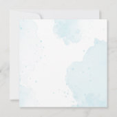 Aanpasbare Vrouw verjaardagsuitnodiging – Bewerkba (Achterkant)