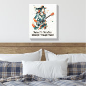 Aanpasbare vrouwen Abstracte kunst Inspirerend Canvas Afdruk (Insitu (Slaapkamer))