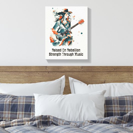 Aanpasbare vrouwen Abstracte kunst Inspirerend Canvas Afdruk (Insitu (Slaapkamer))