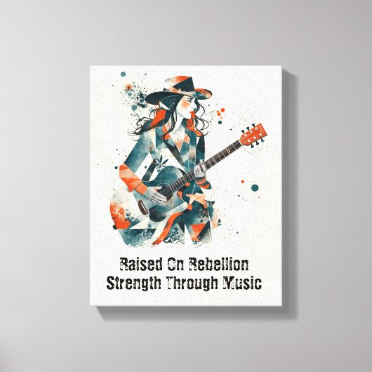 Aanpasbare vrouwen Abstracte kunst Inspirerend Canvas Afdruk (Voorkant)