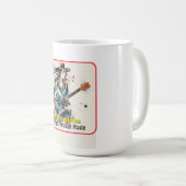 Aanpasbare vrouwen Abstracte kunst Inspirerend Koffiemok (Voorkant rechts)