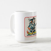 Aanpasbare vrouwen Abstracte kunst Inspirerend Koffiemok (Voorkant links)