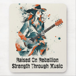 Aanpasbare vrouwen Abstracte kunst Inspirerend Muismat